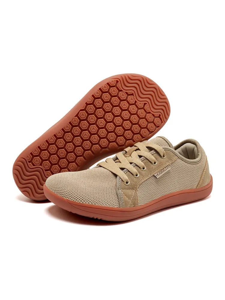HOBIBEAR Weite Barfußschuhe für Unisex Outdoor Laufen Zero Drop Freizeitsneaker Minimalistische Schuhe
