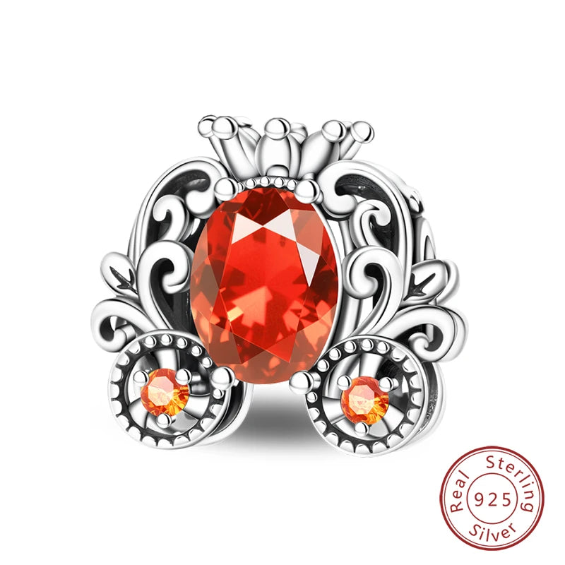 Original 925 Sterling Silber Rote Charm Perlen Rotwein Chili Hantel Anhänger für Frauen Passend für DIY Armband Geburtstag Schmuck Geschenk