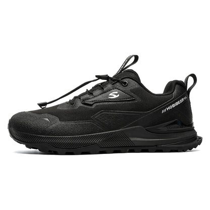 HOBIBEAR Wander- und Laufschuhe für Herren und Damen Elastisches Band Rutschfeste Sneaker Bequeme Outdoor-Reiseschuhe