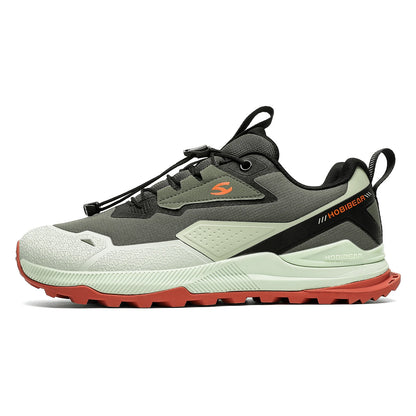 HOBIBEAR Wander- und Laufschuhe für Herren und Damen Elastisches Band Rutschfeste Sneaker Bequeme Outdoor-Reiseschuhe