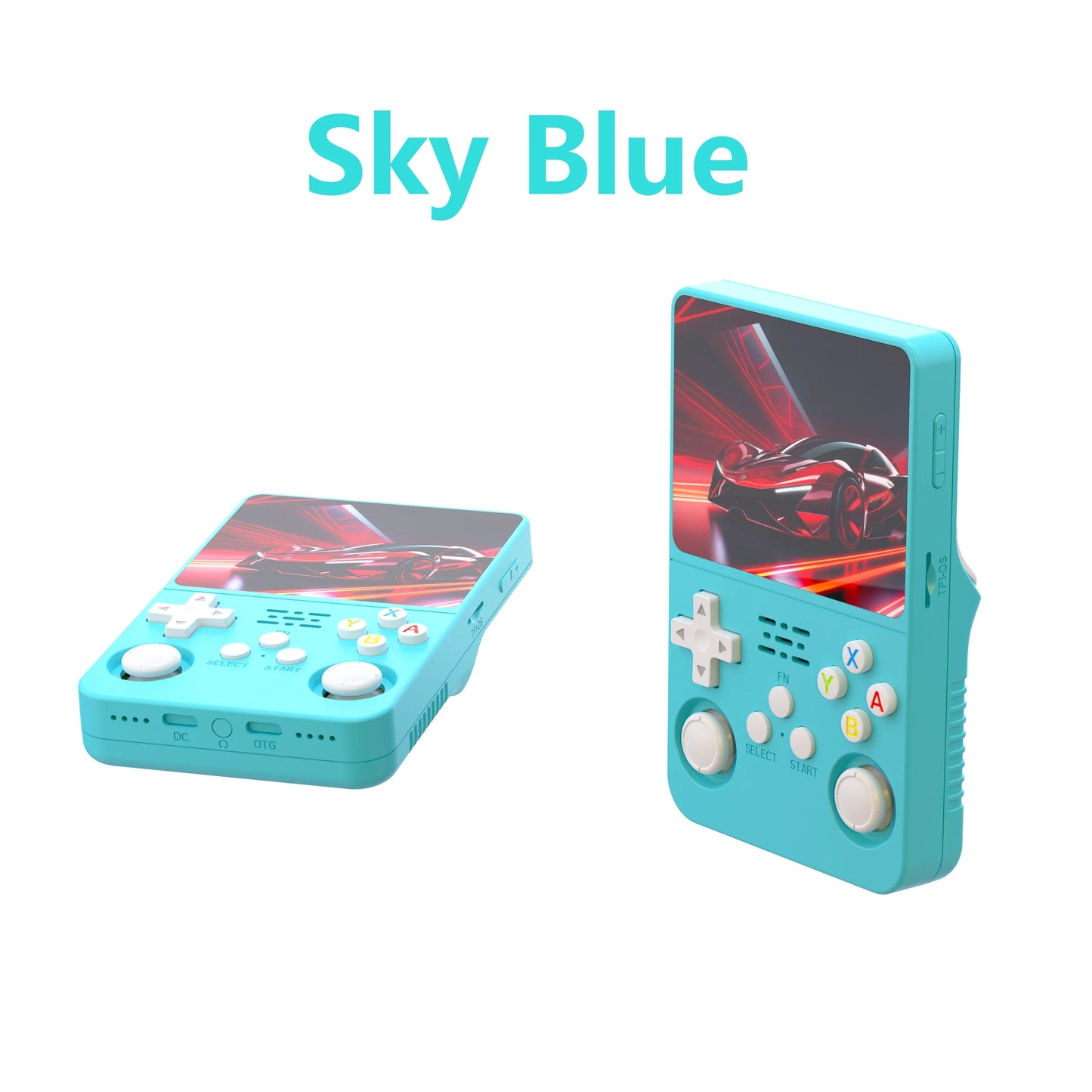 R36S Retro Handheld-Videospielkonsole Linux-System 3,5 Zoll IPS-Bildschirm 3000mAh Akku 64G/128G TF-Karte Vorinstallierte Spiele