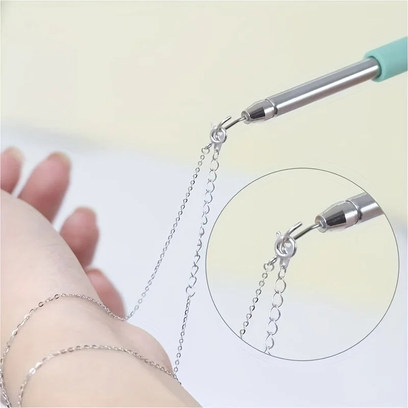 Hilfe Armbandwerkzeug Partner Schmuckhelfer Befestigungshilfe Schnell Lösen Haken Ausrüstung Zangen Verschlüsse Krawatten Reißverschluss Handwerk
