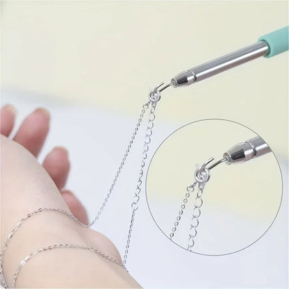 Hilfe Armbandwerkzeug Partner Schmuckhelfer Befestigungshilfe Schnell Lösen Haken Ausrüstung Zangen Verschlüsse Krawatten Reißverschluss Handwerk