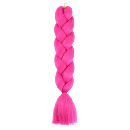 24Inch Synthetic Long Box Jumbo Braiding Hair Extensions Yaki Straight Texture for Women  Dreadlocks