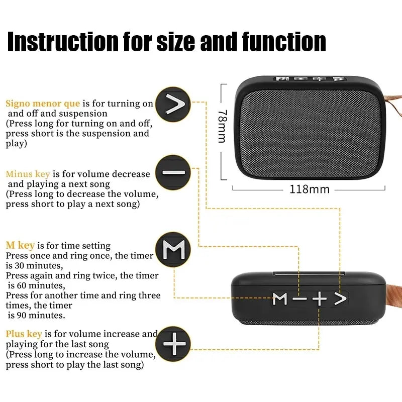 Tragbare kabellose Soundbar 500mAh Akku Bluetooth 5.0 Outdoor Indoor Sport HIFI Maßgeschneiderte hochwertige Lautsprecher Soundbar