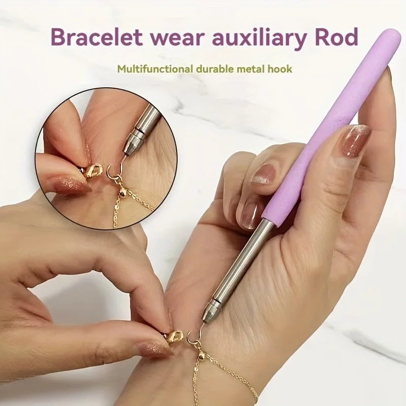 Hilfe Armbandwerkzeug Partner Schmuckhelfer Befestigungshilfe Schnell Lösen Haken Ausrüstung Zangen Verschlüsse Krawatten Reißverschluss Handwerk