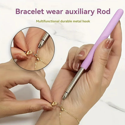 Hilfe Armbandwerkzeug Partner Schmuckhelfer Befestigungshilfe Schnell Lösen Haken Ausrüstung Zangen Verschlüsse Krawatten Reißverschluss Handwerk