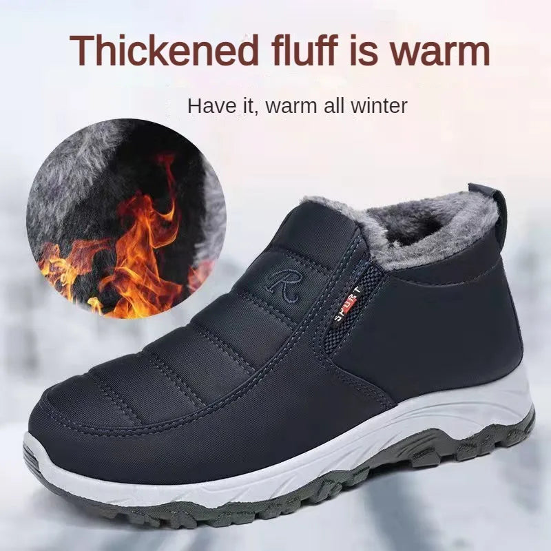 Herrenschuhe Herbst Winter Casual Baumwolle Warm Verschleißfest Dicke Sohle Günstig Kostenloser Versand