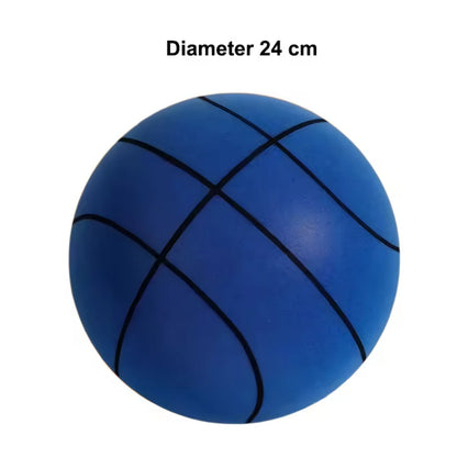 Lautloser Basketball Geräuschlos Geräuscharm Hohe Dichte Weicher PU-Schaum Quetschbarer Ball Indoor Stummer Prellender Basketball Kindersportspielzeug