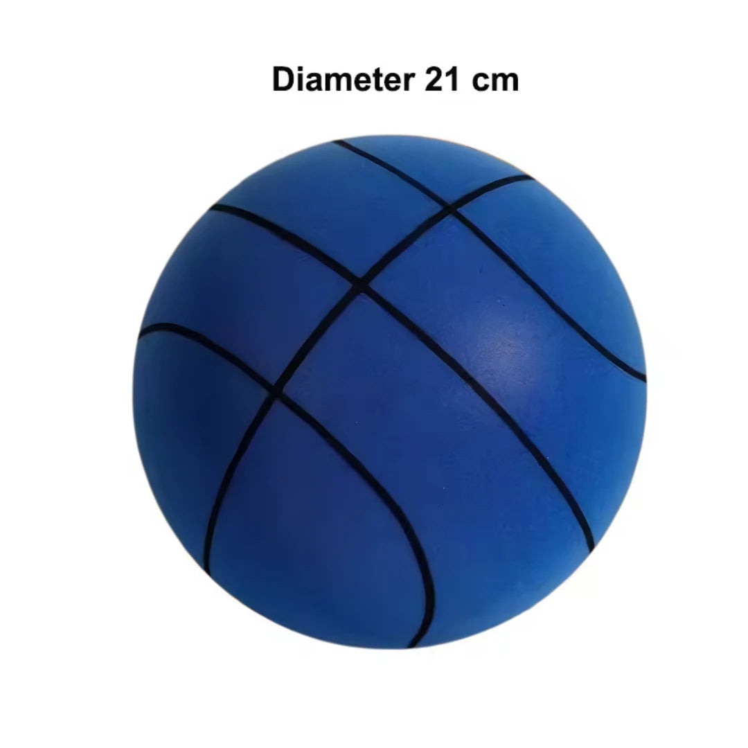 Lautloser Basketball Geräuschlos Geräuscharm Hohe Dichte Weicher PU-Schaum Quetschbarer Ball Indoor Stummer Prellender Basketball Kindersportspielzeug