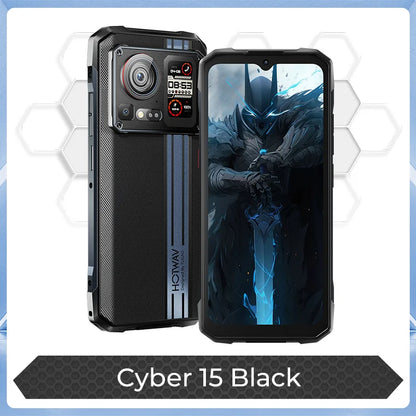 HOTWAV Cyber 15 Rugged Smartphones G99 Gaming Phones 200MP Outdoor Shooting Cellphones On Sale 6.6'' FHD+ 120Hz 12GB 256GB