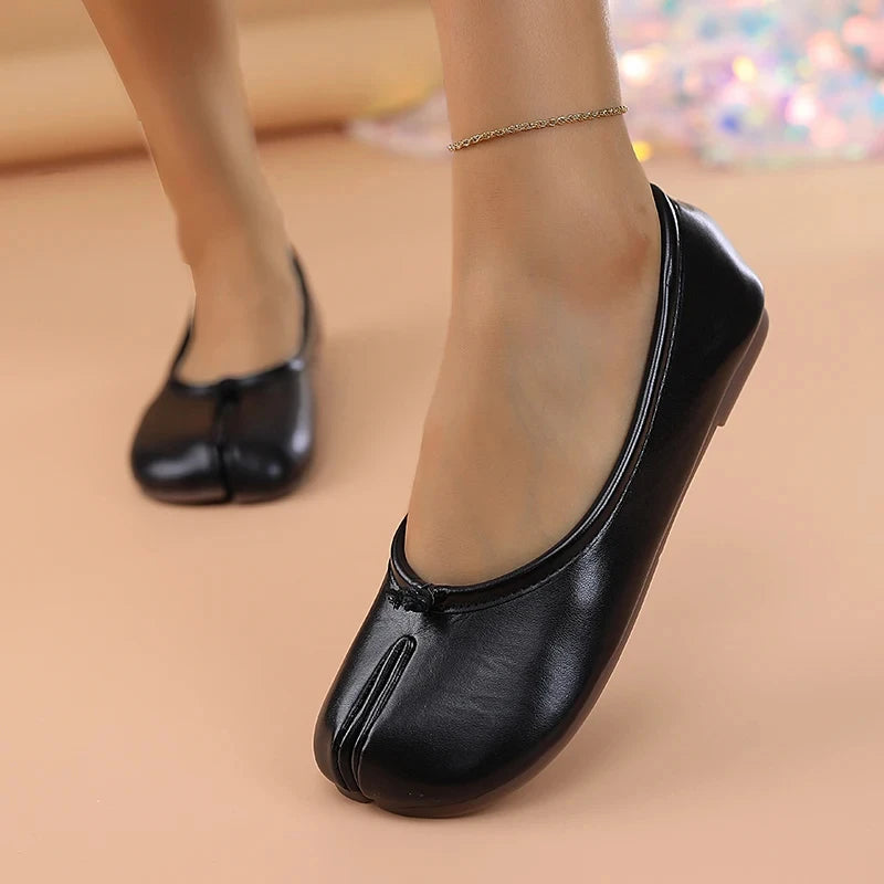 2026 Ganzjährige neue Damen Sanfte Flats mit flacher Sohle - Schleife Bequeme Mutter-Schuhe, verschiedene Optionen verfügbar Freizeitschuhe