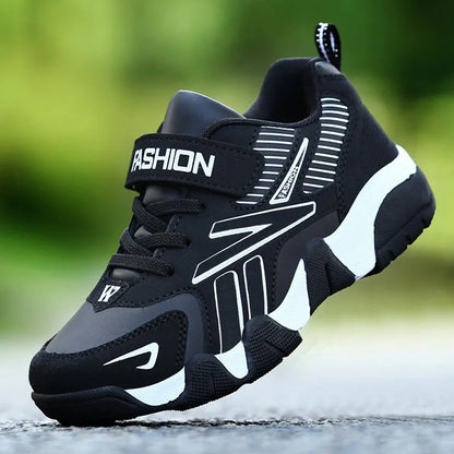 Kinder Jungen Schuhe Schule Sport Mode Leder Für Kinder Tennis Lässig Turnschuhe Kinder Jungen Laufen 7-12 Jahre Laufschuh