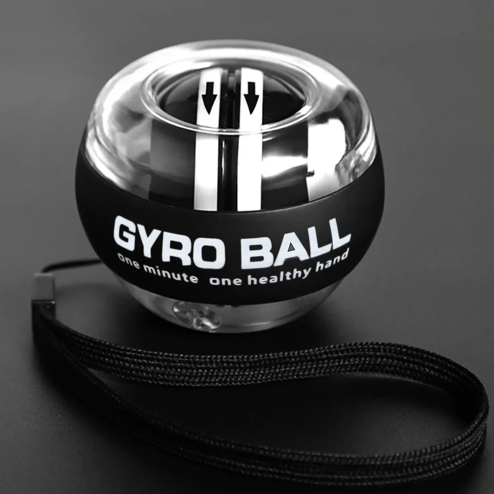 Selbststartender Handgelenk-Kreiselball Krafttrainer Unterarm-Trainingsgerät – Handgelenkstärkungsgerät für Arm- und Fingermuskeltraining