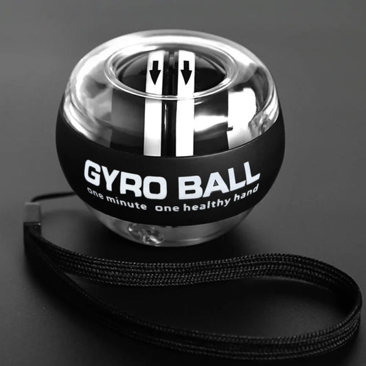 Selbststartender Handgelenk-Kreiselball Krafttrainer Unterarm-Trainingsgerät – Handgelenkstärkungsgerät für Arm- und Fingermuskeltraining