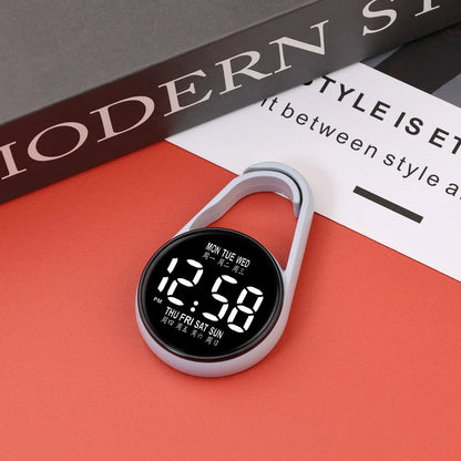 LED elektronische Hängeuhr Nachtlicht Digitaluhr Taschenuhr