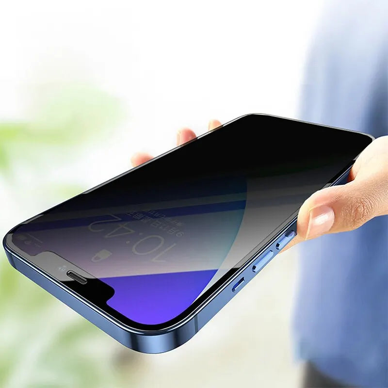 4 STÜCK Blickschutzfolie für iPhone 14 Pro Max 16 Pro Anti-Spy Glas für iPhone 13 15 12 11 Pro Max 13 Mini Panzerglas
