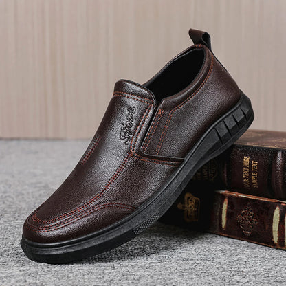 Herrenschuhe aus PU-Leder, elegante Loafer, große Größen, Freizeit, weich, Herren, Business, bequem, rutschfest, Autofahrerschuhe