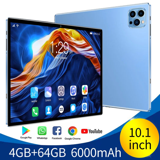 2025 Global BDF Android 13 Android Tablet 4GB+64GB HD Touchscreen Dual SIM WIFI 6000mAh Akku Octa-Core