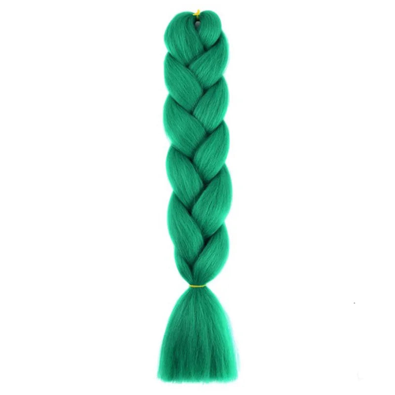 24Inch Synthetic Long Box Jumbo Braiding Hair Extensions Yaki Straight Texture for Women  Dreadlocks