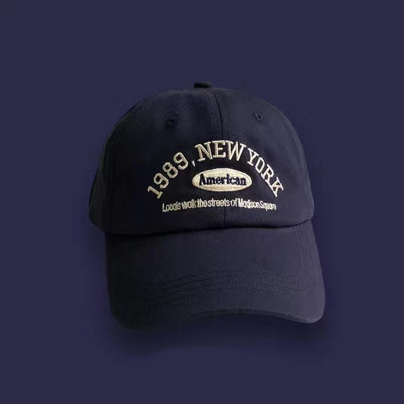 Koreanische Retro-Baseballkappe Damen Herbst Winter Vielseitig Ins Street Buchstabengestickte Mützen Sommer Paar Herren Offizielle Website