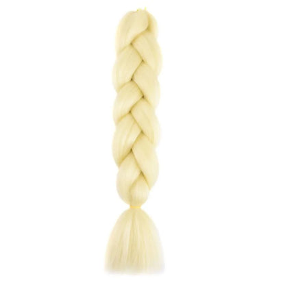 24Inch Synthetic Long Box Jumbo Braiding Hair Extensions Yaki Straight Texture for Women  Dreadlocks
