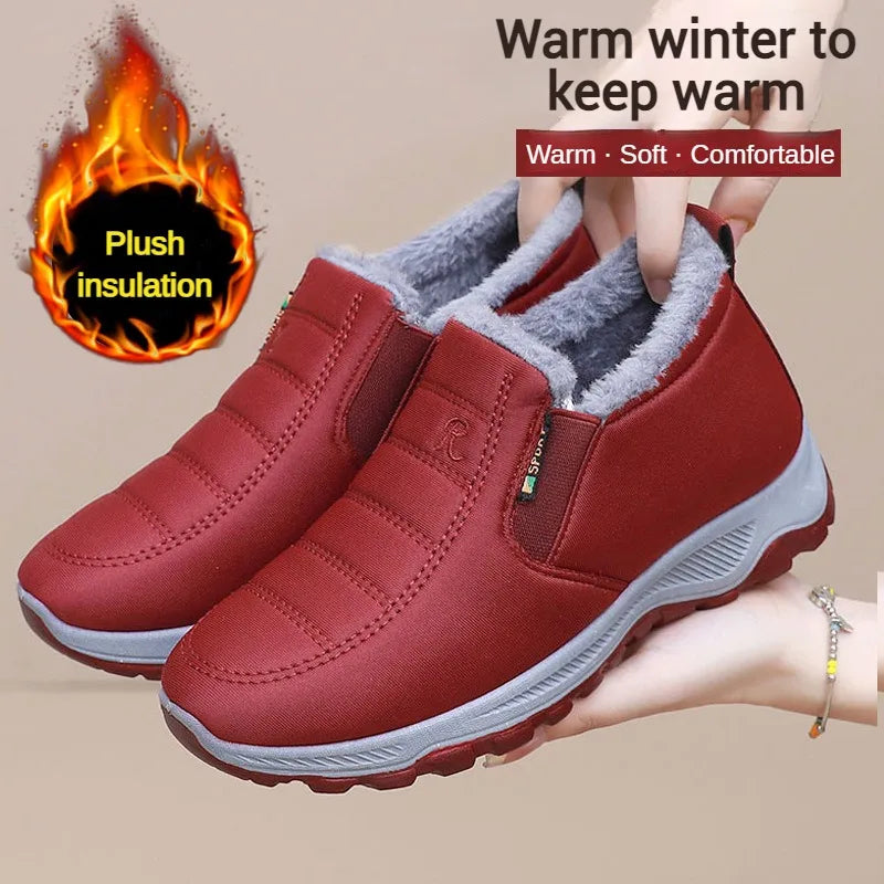 Herrenschuhe Herbst Winter Casual Baumwolle Warm Verschleißfest Dicke Sohle Günstig Kostenloser Versand
