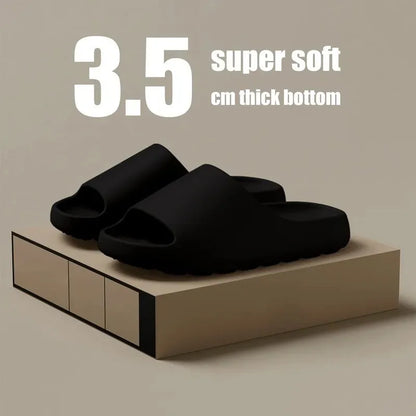 Kokosnuss-Hausschuhe, Wolken-Hausschuhe, dicksohlige Sandalen, Sommer-Mode, weicher Boden, Strand-Herren-Hausschuhe, Damen-Sandalen, EVA Slides