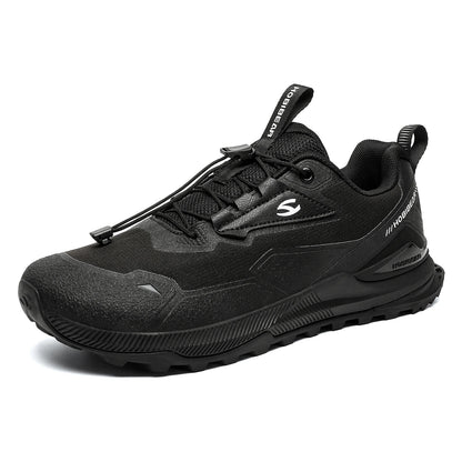 HOBIBEAR Wander- und Laufschuhe für Herren und Damen Elastisches Band Rutschfeste Sneaker Bequeme Outdoor-Reiseschuhe