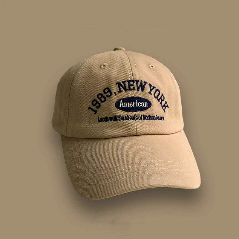 Koreanische Retro-Baseballkappe Damen Herbst Winter Vielseitig Ins Street Buchstabengestickte Mützen Sommer Paar Herren Offizielle Website