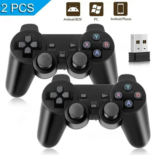 1 STÜCK/2 STÜCK 2.4GHz Wireless Gamepad für Game Controller - USB Joystick für PC, Android TV und PC BOX, GAME BOX Steuerung