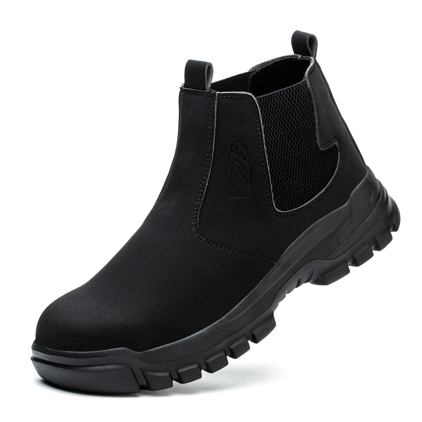 Wasserdichte Sicherheitsstiefel Herren Unzerstörbare Stahlkappen-Arbeitsschuhe Stichfeste Antikollisions-Sicherheitsschuhe Biker Botas Para Hombre