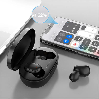 A6S Kabellose Bluetooth-Ohrhörer - Sport-Touch-Control-Headset mit LED-Anzeige Stereo-Sound für Xiaomi Huawei