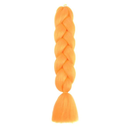 24Inch Synthetic Long Box Jumbo Braiding Hair Extensions Yaki Straight Texture for Women  Dreadlocks
