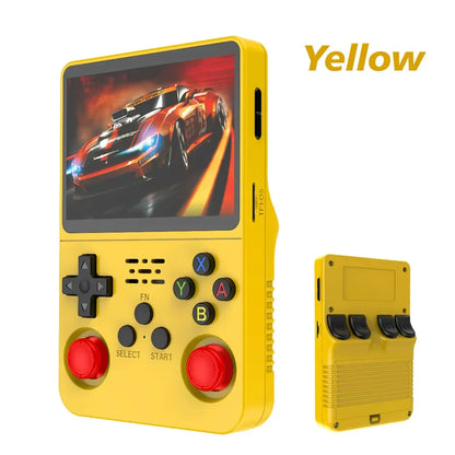 R36S Retro Handheld-Videospielkonsole Linux-System 3,5 Zoll IPS-Bildschirm 3000mAh Akku 64G/128G TF-Karte Vorinstallierte Spiele