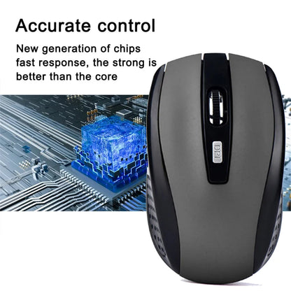 2.4G Funkmaus 2.4Ghz Gaming Maus 6D Optische Kabellose Maus Schlanke Mini Geräuschlose Mäuse DPI1600 für Macbook PC Laptop