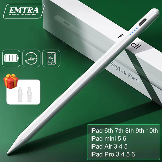Für iPad Pencil 2 1 Palm Rejection Power Display iPad Zubehör iPad 2022 2021 2020 2019 2018 Pro 11 12.9 Air Mini Stylus Pen