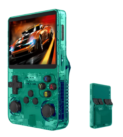R36S Retro Handheld-Videospielkonsole Linux-System 3,5 Zoll IPS-Bildschirm 3000mAh Akku 64G/128G TF-Karte Vorinstallierte Spiele