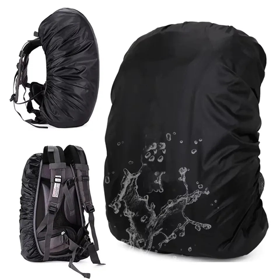 KoKossi 1 Stück 20-60L Kletterrucksack-Regenhülle Outdoor-Wandern Camping Rucksack Wasserdichte Abdeckung Rucksack Staubschutz Unisex