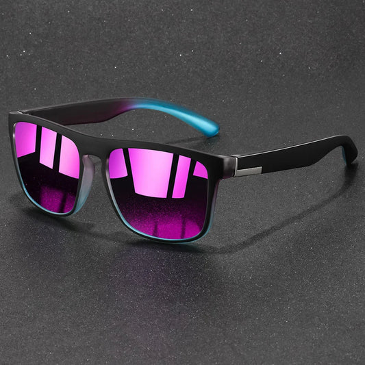 Fashion Vintage Square Sports Sunglasses Men Women Fishing Driving For Man Brand Designer Sun Glasses