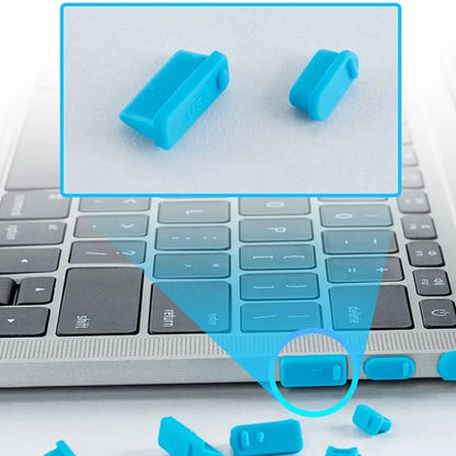 16-teiliges Set universeller staubdichter Notebook-Anschlussstecker Silikon-Protektor USB elastischer Laptop-Computer-Abdeckungsstopper