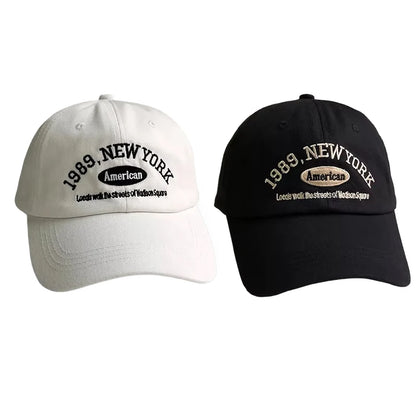 Koreanische Retro-Baseballkappe Damen Herbst Winter Vielseitig Ins Street Buchstabengestickte Mützen Sommer Paar Herren Offizielle Website