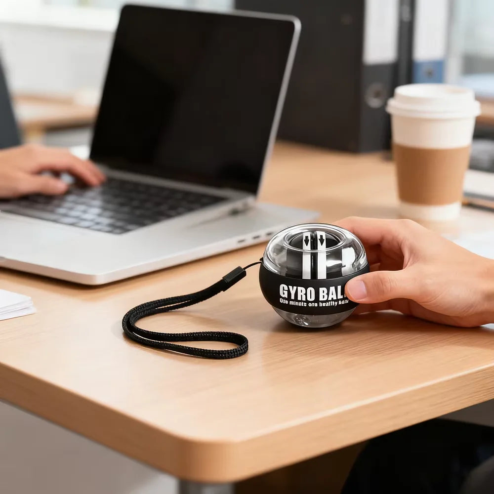 Powerball  Forearm Exerciser Muscle Fitness Equipment Gyroscope Power Ball Gyro Wrist Booster Trainer Hand Exercise