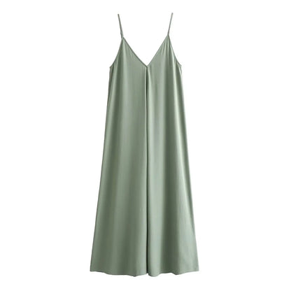 MUJER 2025 Red Slip Maxi Dress Women Sexy Backless Long Dresses for Woman Summer Beach Female Dress Draped Party Dresses Women