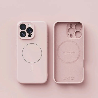 Magnetic Luxury Wireless Charge For Magsafe Phone Cases for iPhone 16 Plus 15 14 13 17 18 Pro Max Original Liquid Silicone Cover