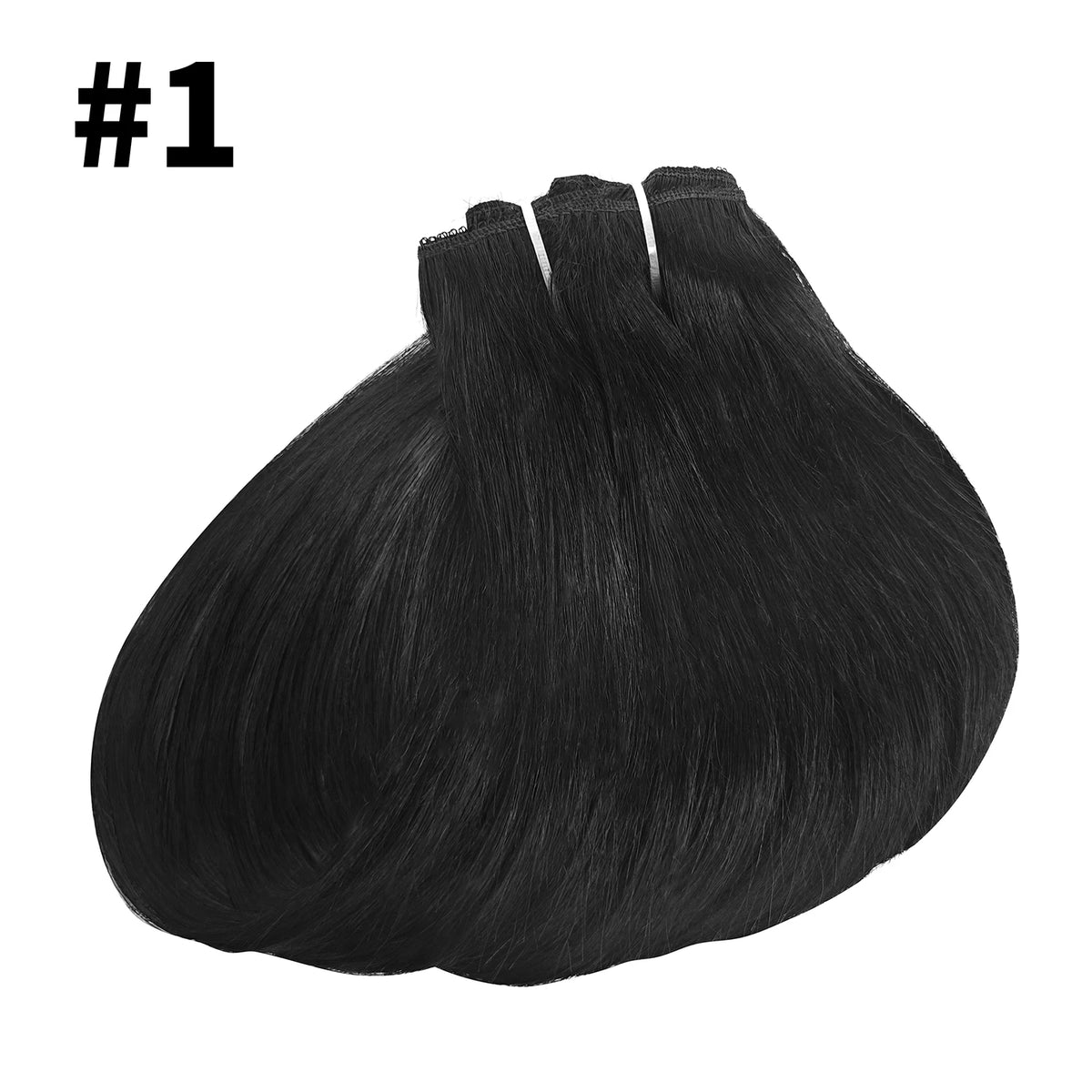 Clip In Hair Extensions Real Human Hair Color #4 Chocolate Brown Clip In Hair Extensions 8pcs Hair Natural Black Color 24 Inches