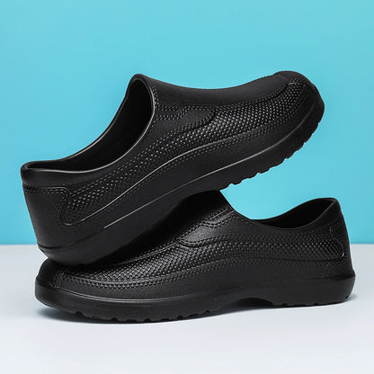 In-Stock Waterproof Food-Grade Shoes, Outdoor Work Safety Shoes, Waterproof and Wear-Resistant, Ultra-Light Slip-On Rain Shoes, Work Shoes
