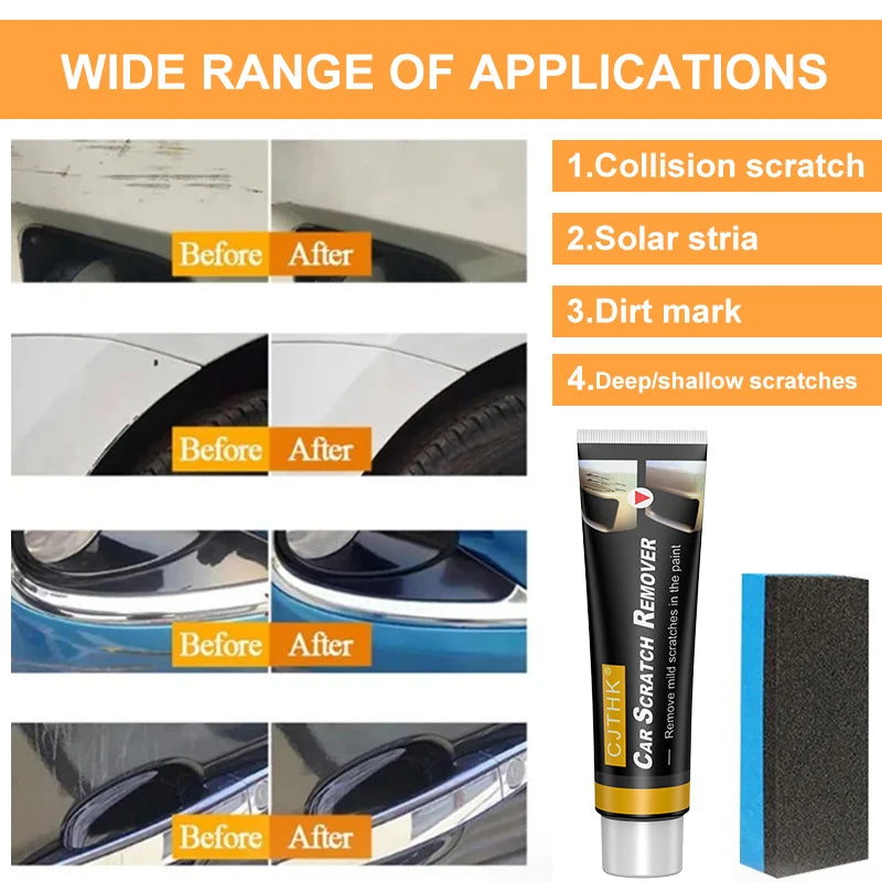 Auto Kratzerentferner Lackpflege Werkzeuge Auto Swirl Entferner Kratzer Reparatur Politur Karosserie Schleifpaste Anti-Kratz-Wachs