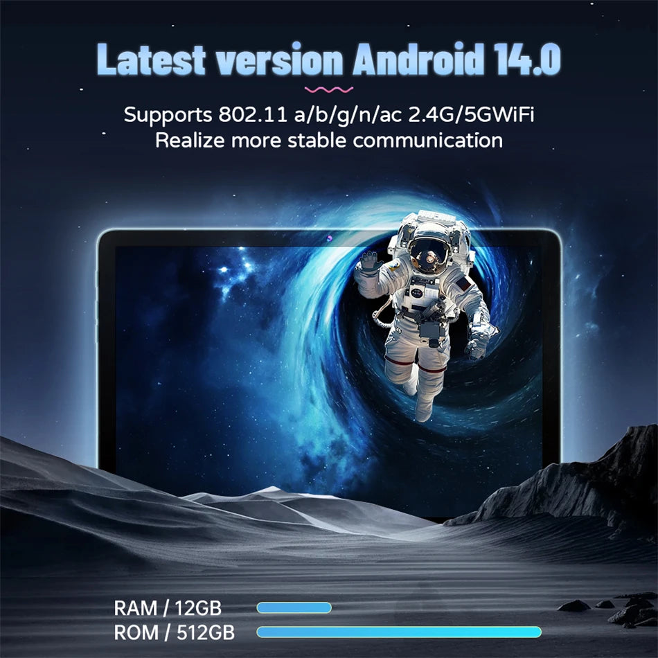 New Original 2026 Npad 15 Global Version Tablet Android 11 Support SIM Card 12GB+512GB GPS 5G WiFi Dual SIM 4K HD Tablet PC