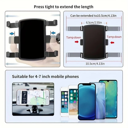 Universelle Kfz-Handyhalterung mit 360°-Drehung